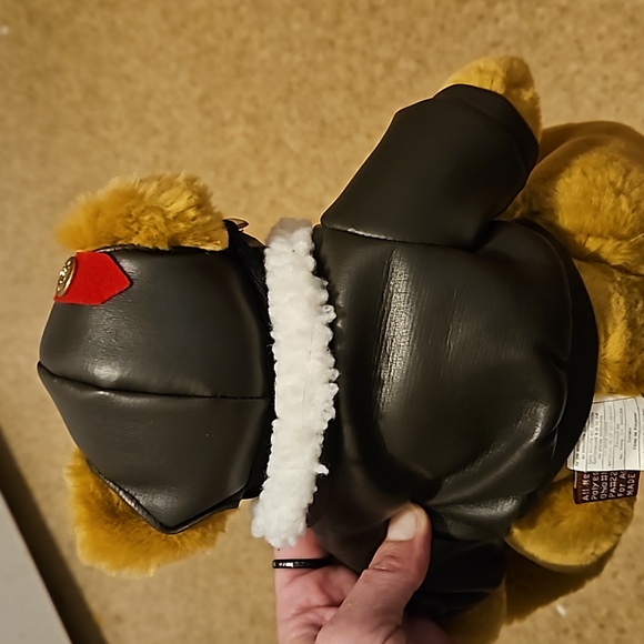 Vintage Brass Button "Pickford Bears" Aviator Bear - Picture 3 of 7